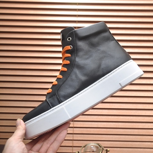 Replica Philipp Plein PP High Tops Shoes For Men #1134101 $118.00 USD for Wholesale