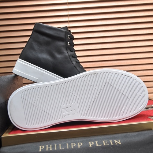 Replica Philipp Plein PP High Tops Shoes For Men #1134103 $118.00 USD for Wholesale
