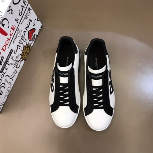 Replica Dolce & Gabbana D&G Casual Shoes For Men #1134141 $72.00 USD for Wholesale