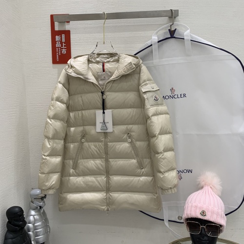 Moncler Down Feather Coat Long Sleeved For Women #1134142