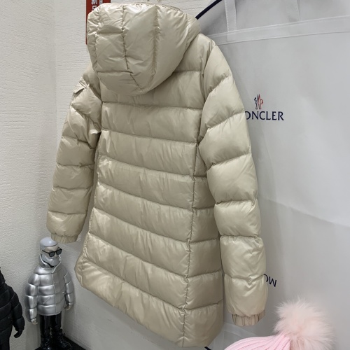 Replica Moncler Down Feather Coat Long Sleeved For Women #1134142 $190.00 USD for Wholesale