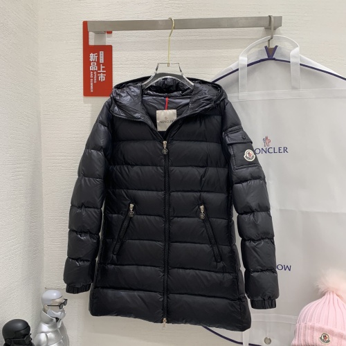 Moncler Down Feather Coat Long Sleeved For Women #1134143
