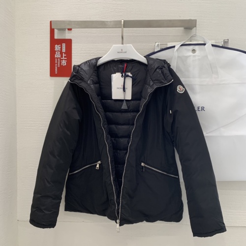 Replica Moncler Down Feather Coat Long Sleeved For Women #1134145 $175.00 USD for Wholesale