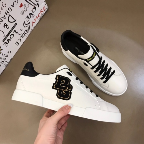 Replica Dolce & Gabbana D&G Casual Shoes For Men #1134147 $68.00 USD for Wholesale