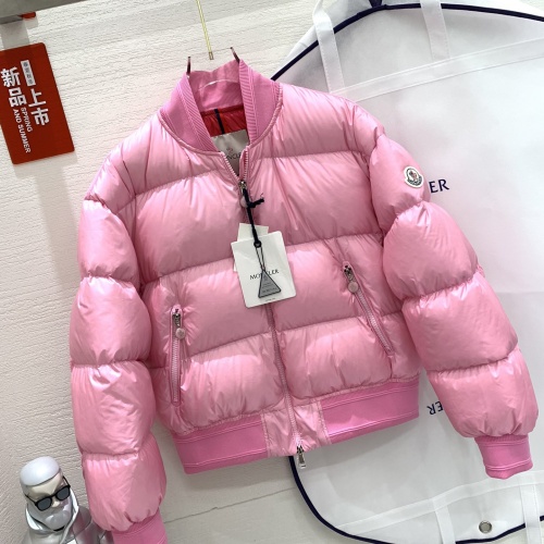 Replica Moncler Down Feather Coat Long Sleeved For Women #1134185 $162.00 USD for Wholesale