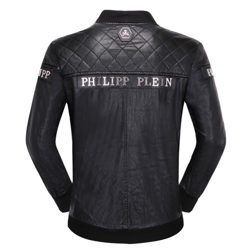 Replica Philipp Plein PP Jackets Long Sleeved For Men #1134243 $85.00 USD for Wholesale