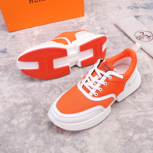 Replica Hermes Casual Shoes For Men #1134329 $82.00 USD for Wholesale