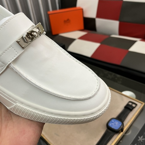 Replica Hermes Casual Shoes For Men #1134343 $72.00 USD for Wholesale
