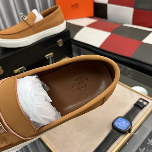 Replica Hermes Casual Shoes For Men #1134347 $72.00 USD for Wholesale