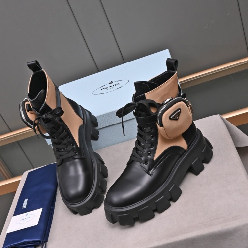 Replica Prada Boots For Men #1134427 $115.00 USD for Wholesale