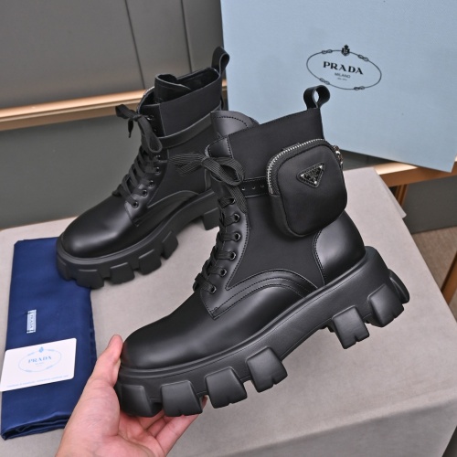 Prada Boots For Men #1134429 $115.00 USD, Wholesale Replica Prada Boots