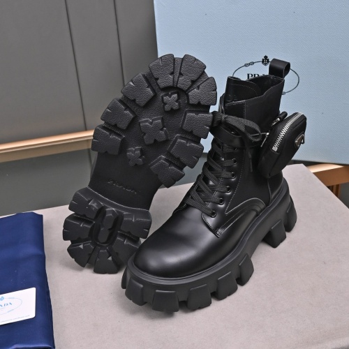 Replica Prada Boots For Men #1134429 $115.00 USD for Wholesale