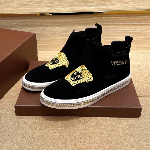 Versace High Tops Shoes For Men #1134975