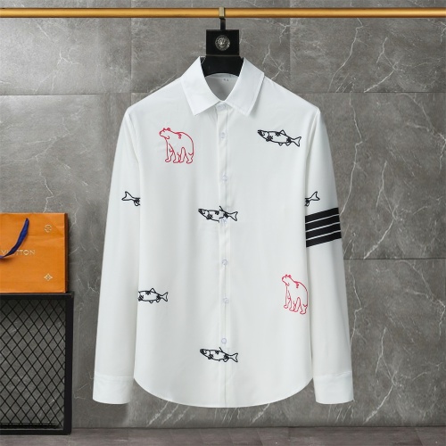 Thom Browne TB Shirts Long Sleeved For Men #1135134