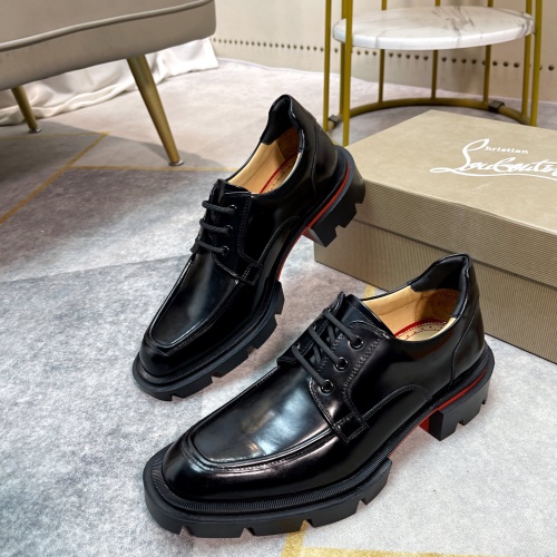 Christian Louboutin Leather Shoes For Men #1135441 $150.00 USD, Wholesale Replica Christian Louboutin Leather Shoes