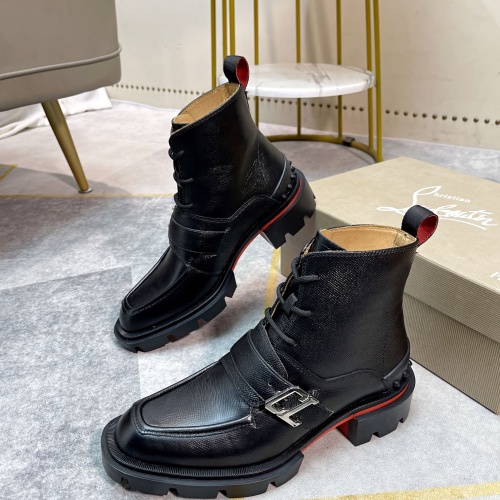 Christian Louboutin Boots For Men #1135442 $160.00 USD, Wholesale Replica Christian Louboutin Boots
