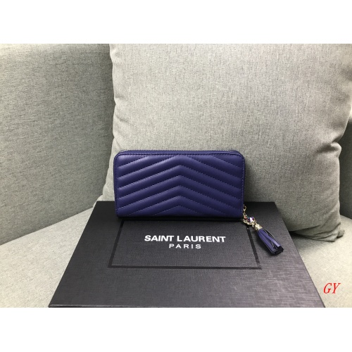Replica Yves Saint Laurent YSL Wallets For Women #1135460 $19.00 USD for Wholesale