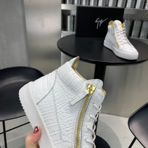 Replica Giuseppe Zanotti High Tops Shoes For Men #1135467 $92.00 USD for Wholesale