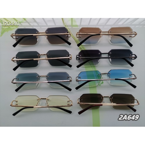 Replica Cartier Fashion Sunglasses #1135488 $29.00 USD for Wholesale