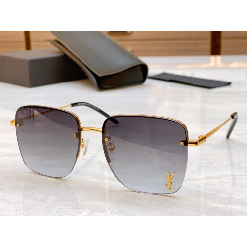 Yves Saint Laurent YSL AAA Quality Sunglasses #1135673 $60.00 USD, Wholesale Replica Yves Saint Laurent YSL AAA Quality Sunglasses