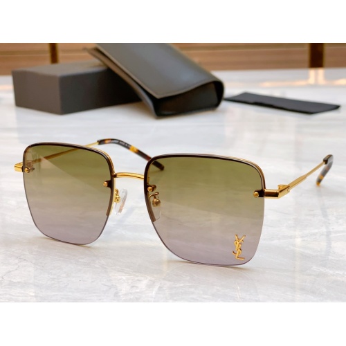Yves Saint Laurent YSL AAA Quality Sunglasses #1135675 $60.00 USD, Wholesale Replica Yves Saint Laurent YSL AAA Quality Sunglasses