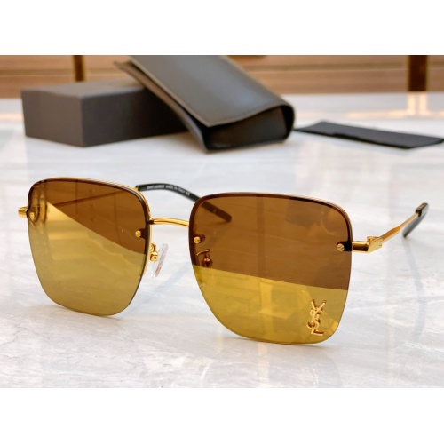 Yves Saint Laurent YSL AAA Quality Sunglasses #1135678 $60.00 USD, Wholesale Replica Yves Saint Laurent YSL AAA Quality Sunglasses