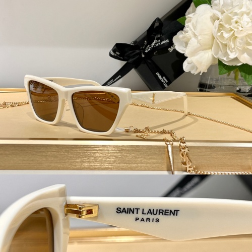 Yves Saint Laurent YSL AAA Quality Sunglasses #1135689 $64.00 USD, Wholesale Replica Yves Saint Laurent YSL AAA Quality Sunglasses