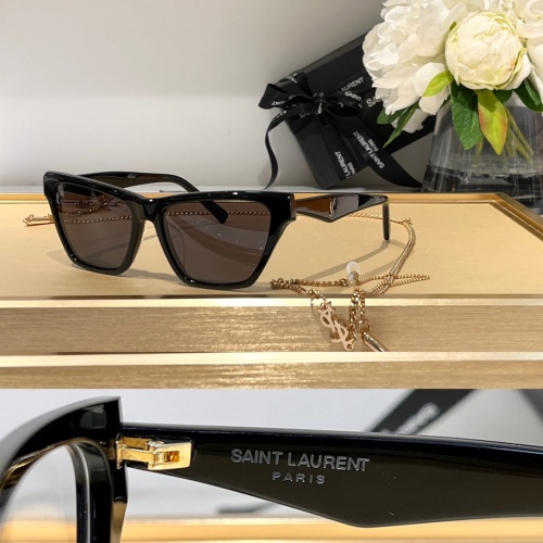 Yves Saint Laurent YSL AAA Quality Sunglasses #1135693 $64.00 USD, Wholesale Replica Yves Saint Laurent YSL AAA Quality Sunglasses