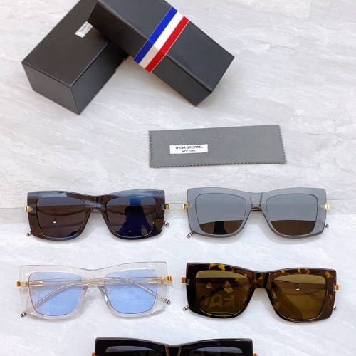 Replica Thom Browne AAA Quality Sunglasses #1135746 $60.00 USD for Wholesale