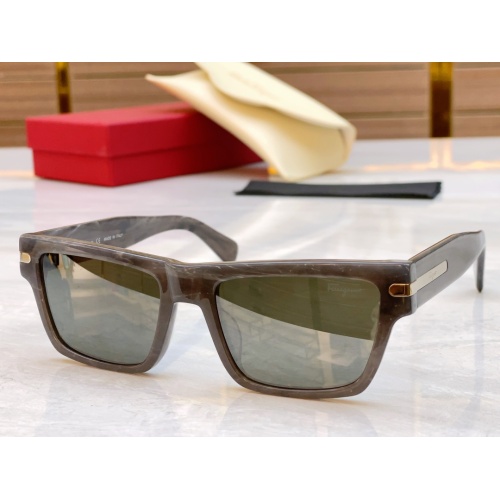 Salvatore Ferragamo AAA Quality Sunglasses #1135764 $60.00 USD, Wholesale Replica Salvatore Ferragamo AAA Quality Sunglasses
