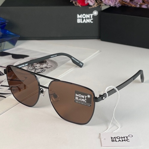 Montblanc AAA Quality Sunglasses #1135825 $64.00 USD, Wholesale Replica Montblanc AAA Quality Sunglasses