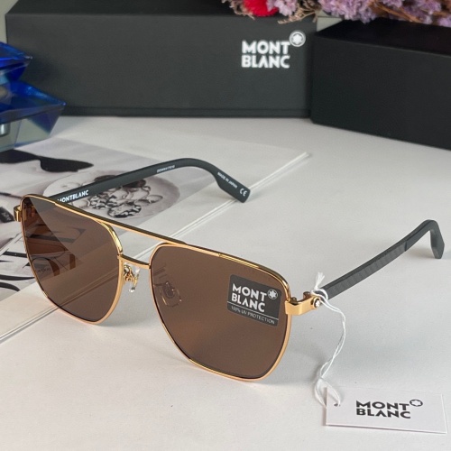 Montblanc AAA Quality Sunglasses #1135826 $64.00 USD, Wholesale Replica Montblanc AAA Quality Sunglasses