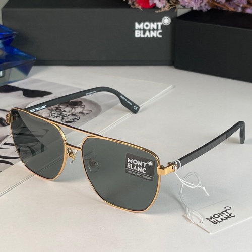 Montblanc AAA Quality Sunglasses #1135827 $64.00 USD, Wholesale Replica Montblanc AAA Quality Sunglasses