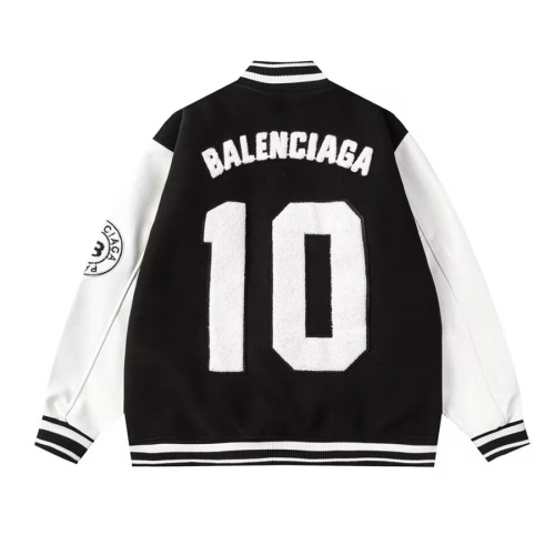 Replica Balenciaga Jackets Long Sleeved For Men #1135898 $96.00 USD for Wholesale