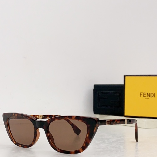 Fendi AAA Quality Sunglasses #1135933 $82.00 USD, Wholesale Replica Fendi AAA Quality Sunglasses