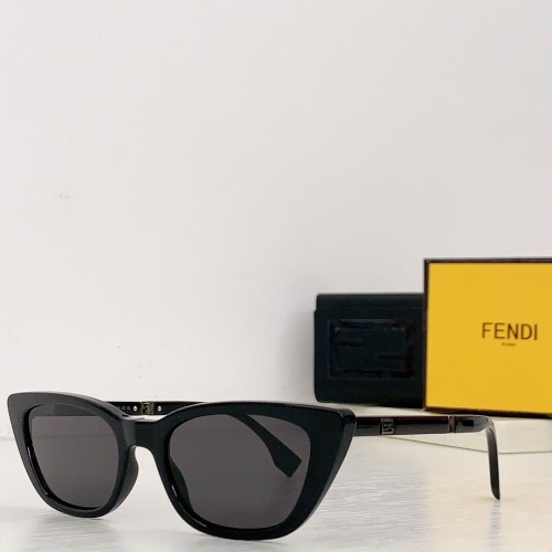 Fendi AAA Quality Sunglasses #1135934 $82.00 USD, Wholesale Replica Fendi AAA Quality Sunglasses