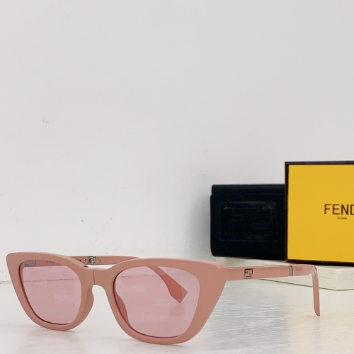 Fendi AAA Quality Sunglasses #1135938 $82.00 USD, Wholesale Replica Fendi AAA Quality Sunglasses