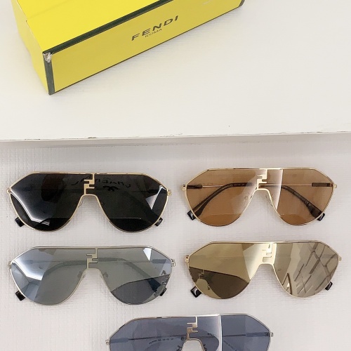 Replica Fendi AAA Quality Sunglasses #1135940 $64.00 USD for Wholesale