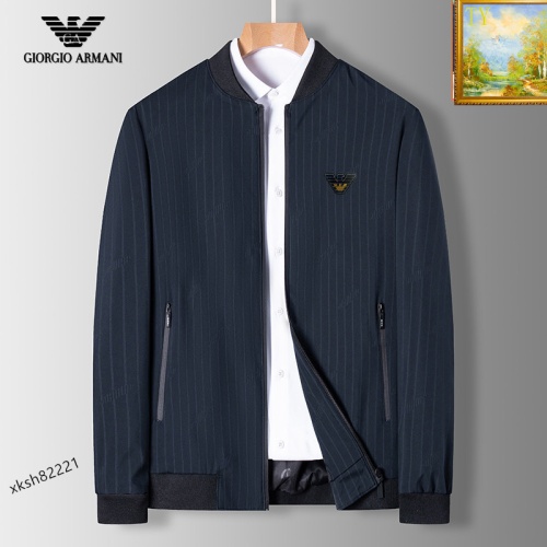 Armani Jackets Long Sleeved For Men #1136021