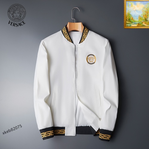 Versace Jackets Long Sleeved For Men #1136141