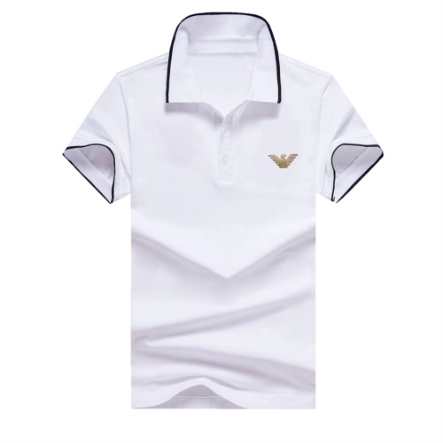 Armani T-Shirts Short Sleeved For Men #1136322