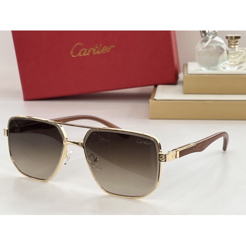 Cartier AAA Quality Sunglassess #1136376