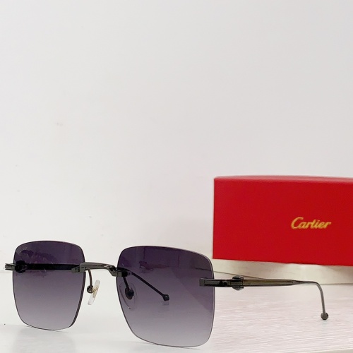 Cartier AAA Quality Sunglassess #1136383