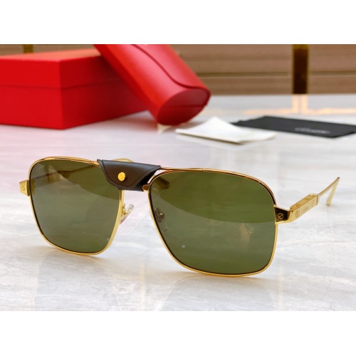 Cartier AAA Quality Sunglassess #1136426