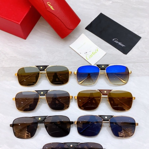 Replica Cartier AAA Quality Sunglassess #1136429 $48.00 USD for Wholesale
