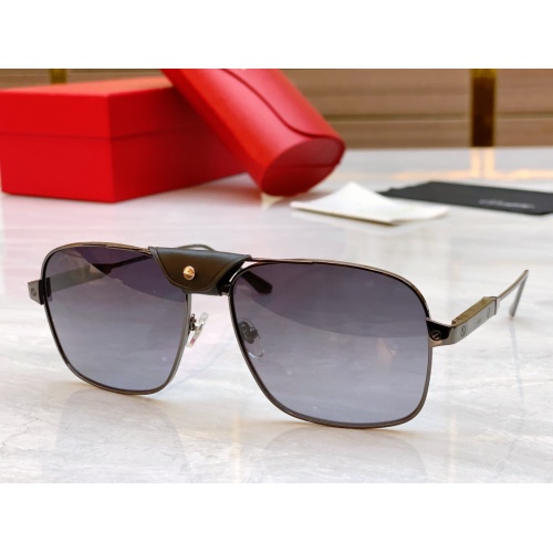 Cartier AAA Quality Sunglassess #1136430