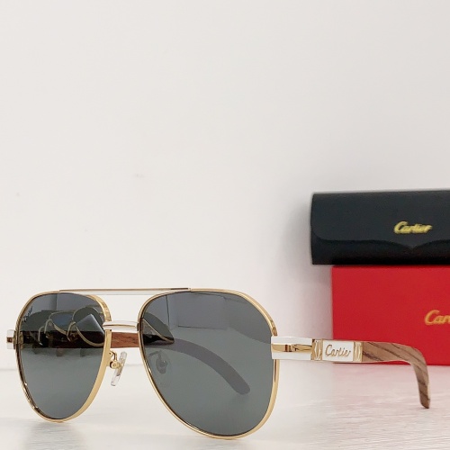 Cartier AAA Quality Sunglassess #1136435