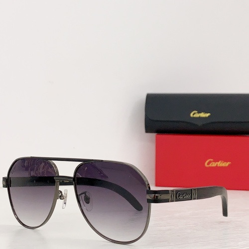 Cartier AAA Quality Sunglassess #1136438