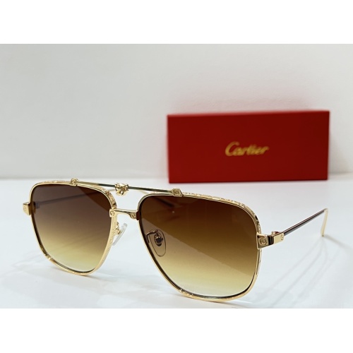 Cartier AAA Quality Sunglassess #1136449