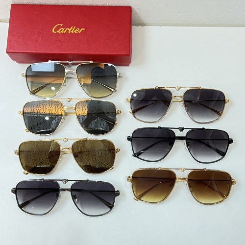 Replica Cartier AAA Quality Sunglassess #1136449 $60.00 USD for Wholesale